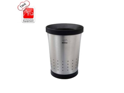 سطل زباله روزنامه استیل  مشکی 